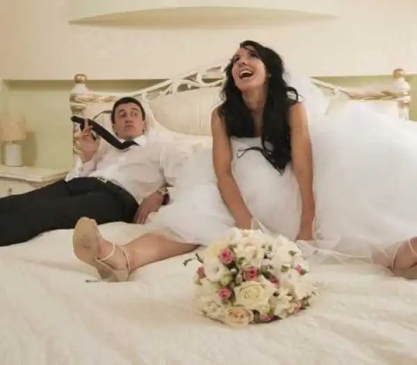 Wedding Night Brouhaha: Lady Narrates Sexual Experience with Hubby on Their Wedding Night